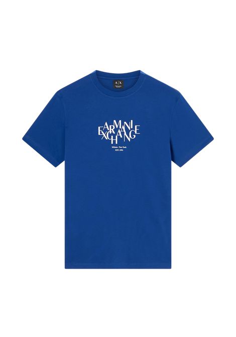 Regular-fit T-shirt in solid-color cotton jersey ARMANI EXCHANGE | T-shirt | XM002782 AF10356UB131